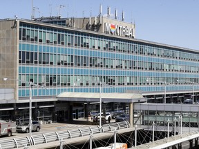 The main terminal at Trudeau airport in Dorval.