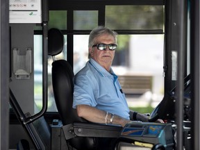 With four decades on the job, STM driver Daniel Girard Girard could have retired 11 years ago, but
“I’m not fed up yet. I’ve never been fed up. I like this.”