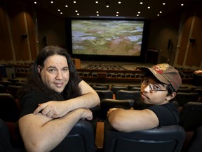 “The last time we saw genre films that were so anguished goes back to Bush-era 9/11,” says Mitch Davis, left, with fellow Fantasia programmer Ariel Esteban Cayer.
