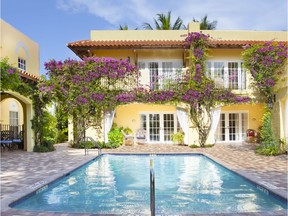 Grandview Gardens Bed and Breakfast has a heated pool and antique-filled interiors on a gracious 1920s estate in West Palm Beach.