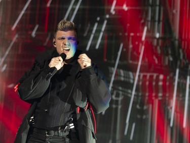 The Backstreet Boys perform at the Bell Centre, in Montreal, Quebec July 15, 2019.