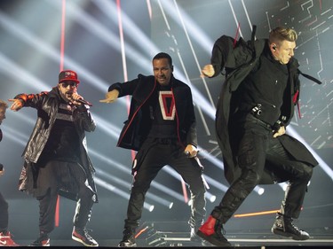 MONTREAL, QUE:  The Backstreet Boys perform at the Bell Centre, in Montreal, Quebec July 15, 2019. (Christinne Muschi / MONTREAL GAZETTE)      ORG XMIT: 62841