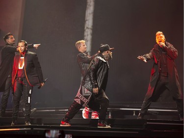 The Backstreet Boys perform at the Bell Centre, in Montreal, Quebec July 15, 2019.