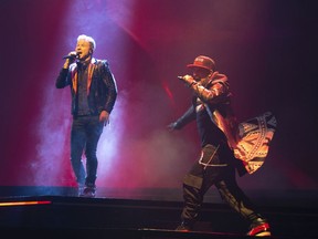 The Backstreet Boys perform at the Bell Centre, in Montreal July 15, 2019.