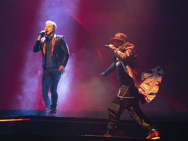 The Backstreet Boys perform at the Bell Centre, in Montreal, Quebec July 15, 2019.