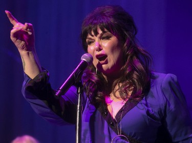 MONTREAL, QUE.: JULY 16, 2019 --  Ann Wilson of the band Heart perform at the Bell Centre in Montreal on Tuesday July 16, 2019. (Pierre Obendrauf / MONTREAL GAZETTE) ORG XMIT: 62842 - 2460