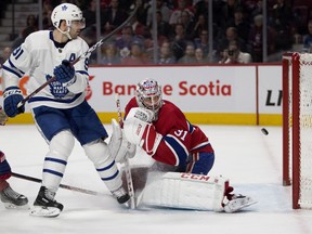 Leafs' John Tavares beats Canadiens' Carey Price in overtime last season. In a cruel twist for Habs fans, Toronto is now the well-managed elite team, while Montreal struggles.