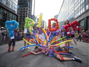 The Pride parade will run east along René-Lévesque Blvd. on Aug. 18. Fierté Montréal president Éric Pineault explains that “60 per cent of participants in our parade must be community and non-corporate groups.”