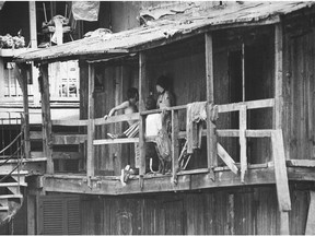 This photo taken in St-Henri off Workman Street near Ste-Cunégonde School was published July 21, 1971 to illustrate a package of articles about child poverty in Montreal, particularly in the southwest.