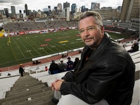 Montreal Gazette football reporter Herb Zurkowsky returned to the Molson Stadium pressbox on Saturday, July 20, 2019, after beating bladder cancer.