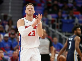 It's probably a safe bet that Blake Griffin will not be wearing a Detroit Pistons uniform when he takes to the JFL stage this week.