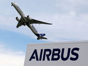 About 2,500 employees now work on Airbus's A220 in Mirabel, up from about 2,200 a year ago.