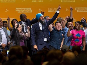 NDP Leader Jagmeet Singh was in Montreal on Monday, and has moved on to Sherbrooke on Tuesday.