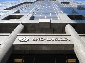 SNC-Lavalin headquarters in Montreal. SNC-Lavalin Construction is still on probation in the Libyan corruption case.