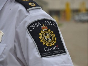 The Canada Border Services Agency and RCMP say a semi truck with an empty trailer was stopped at the Coutts crossing southeast of Lethbridge on Sunday evening, July 28, 2019.