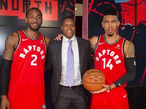 The Raptors have lost Kawhi Leonard (left) and Danny Green, but head coach Nick Nurse says the NBA's defending champions will still be good. Ernest Doroszuk/Toronto Sun/Postmedia