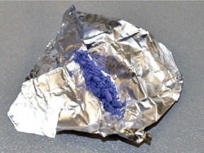 Sold under the name 'purp,' this variant of heroin is cut with fentanyl.