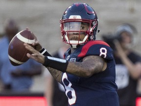 "I feel like I have to lead and help win a few more games so I can say this is my team," Alouettes QB Vernon Adams says.