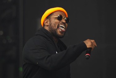 Rapper ScHoolboy Q performs on Day 2 of the Osheaga Music and Arts Festival at Parc Jean-Drapeau in Montreal Saturday, August 3, 2019.