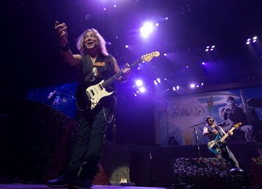 MONTREAL, QUE:  Iron Maiden performs at the Bell Centre, in Montreal on Aug. 5, 2019. (Christinne Muschi / MONTREAL GAZETTE)