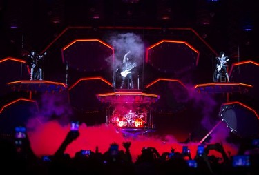 KISS performs their End of the Road farewell tour in Montreal, Quebec August 16, 2019.