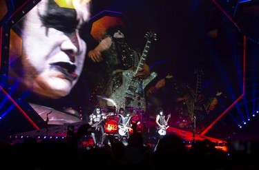KISS performs their End of the Road farewell tour in Montreal, Quebec August 16, 2019.