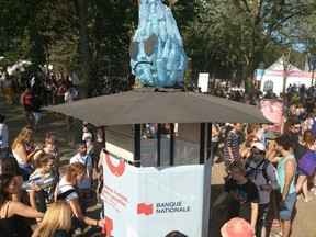 Green Stop partnered with the National Bank to set up these water-refill stations at Evenko festivals this summer, including Osheaga and ÎleSoniq.
