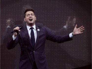 Michael Bublé performs in Montreal on Thursday August 1, 2019.