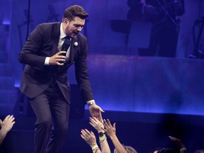 Michael Bublé performs in Montreal on Thursday August 1, 2019.