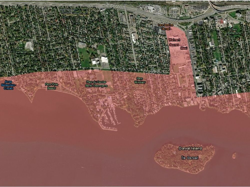 Quebec S Revised Flood Map Montreal Gazette   250741535 0807 City Flood Maps Dorval Before W 