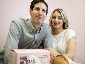 May Goldhacker and Arthur Schiller are the founders of Montreal's BreadBox. They say most of their interaction with clients takes place on Instagram.