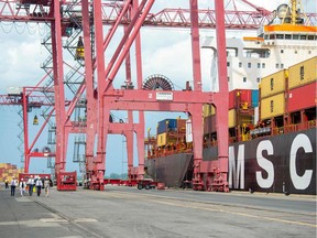 The Port of Montreal, as photographed on July 17, 2019.