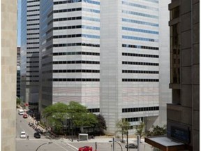A view of the building at 700 de la Gauchetière St. W. in downtown Montreal.