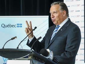 "We want constructive, pragmatic relations with the federal government," says Quebec Premier François Legault.