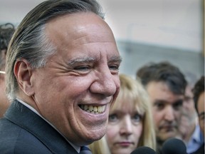 “Quebecers are experiencing a certain pride and I am proud of that,” François Legault says as his first anniversary as Quebec premier approaches.