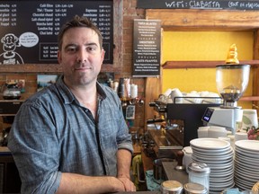 Pierre-Olivier Masse is among the business owners closing shop Friday in time for the climate march that will be led by Greta Thunberg. “I see it as a sacrifice for an important cause,” says Masse, who runs the Laurier Ave. café Carmen & Felipe.