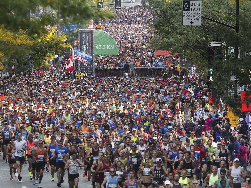 Runner dies after collapsing during Montreal Marathon | Montreal Gazette