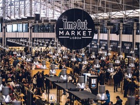 An image from Time Out Market Lisbon. Time Out Market Montréal is to open before the end of the year.