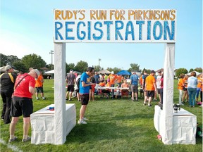 The inaugural Rudy's Run for Parkinson's raised around $70,000 last year.