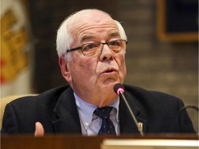 Mayor Georges Bourelle, pictured, has long opposed the way the Montreal Agglomeration Council calculates what the suburbs pay in fees for shared services.