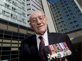 Gordon Bruce Okill Stuart is seen in the courtyard of Ste. Anne’s Hospital for veterans on April 26, 2010.