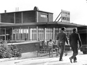 Dawson College opened on Sept. 23, 1969. This photo was published in the Montreal Gazette on Sept. 10, 1969.