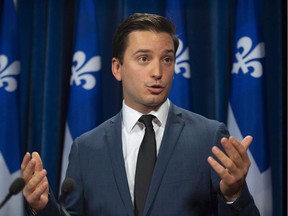 Simon Jolin-Barrette became Quebec's Minister Responsible for the French Language earlier this week, and his existing portfolio was renamed Immigration, Francization and Integration.