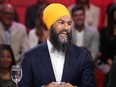 NDP Leader Jagmeet Singh appeared on Tout le monde