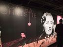 The entrance to the Agatha Christie exhibit at the Pointe a Calliere Museum is shown on Tuesday, December 22, 2015 in Montreal. Poisons, and particularly arsenic, featured in many of Christie's murder mysteries.