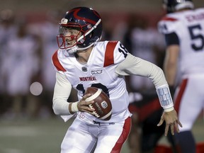 "I understand I want to leave an impression, do everything I can to show I belong on this team and that I belong in this league," Alouettes quarterback Mathew Shiltz says about Montreal's final regular season game on Friday.