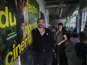 'We brought in new people who fit better.' Montreal's Festival du nouveau cinéma executive director Nicolas Girard Deltruc and new programming director Zoé Protat in the festival's offices in Montreal Monday, September 30, 2019.