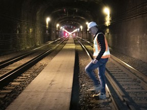 The Mount Royal Tunnel is to close in January for two years to allow for work on the REM.