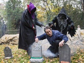 Ivan Dow, pictured here a few years ago, will host an outdoor haunted house on Saturday from 4 to 8 p.m., at 580 Pine Beach Blvd. in Dorval.