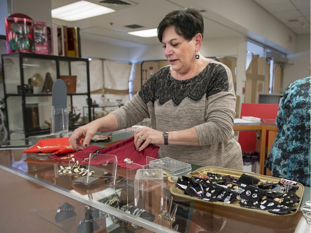 All the proceeds at Thrift Shops for NOVA benefit Nova West Island, which provides home-nursing visits and various kinds of support at low or no cost.
